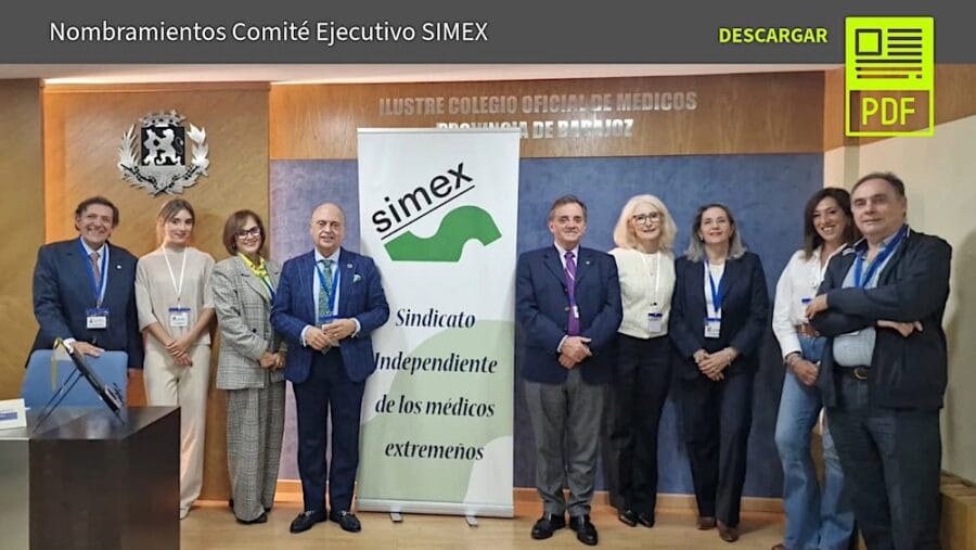 formacion comité ejecutivo sindicato medico de extremadura